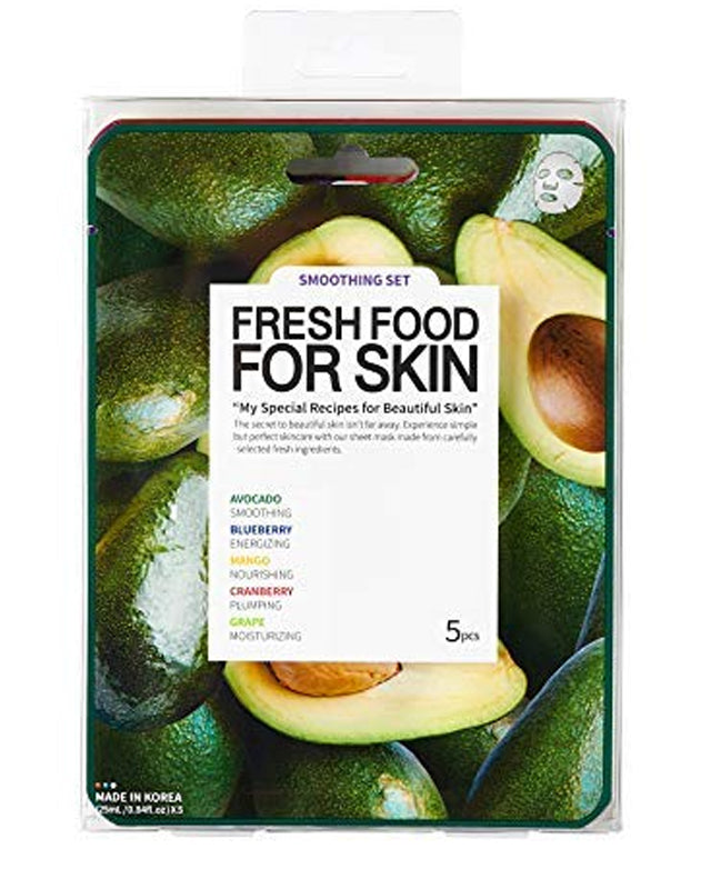 Freshfood Mask Set 5pcs - Smoothing