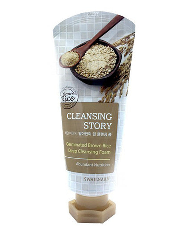Cleansing Story Germinated Brown Rice Foam Cleanser 120гр