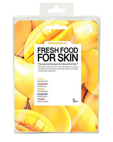 Freshfood Mask Set 5pcs - Nourishing