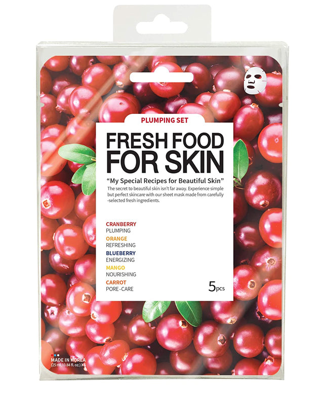 Freshfood Mask Set 5pcs - Plumping