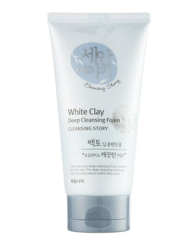 Cleansing Story White Clay Foam Cleanser 150гр
