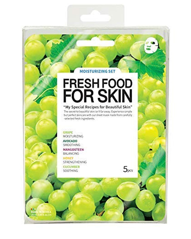 Freshfood Mask Set 5pcs - Moisturizing