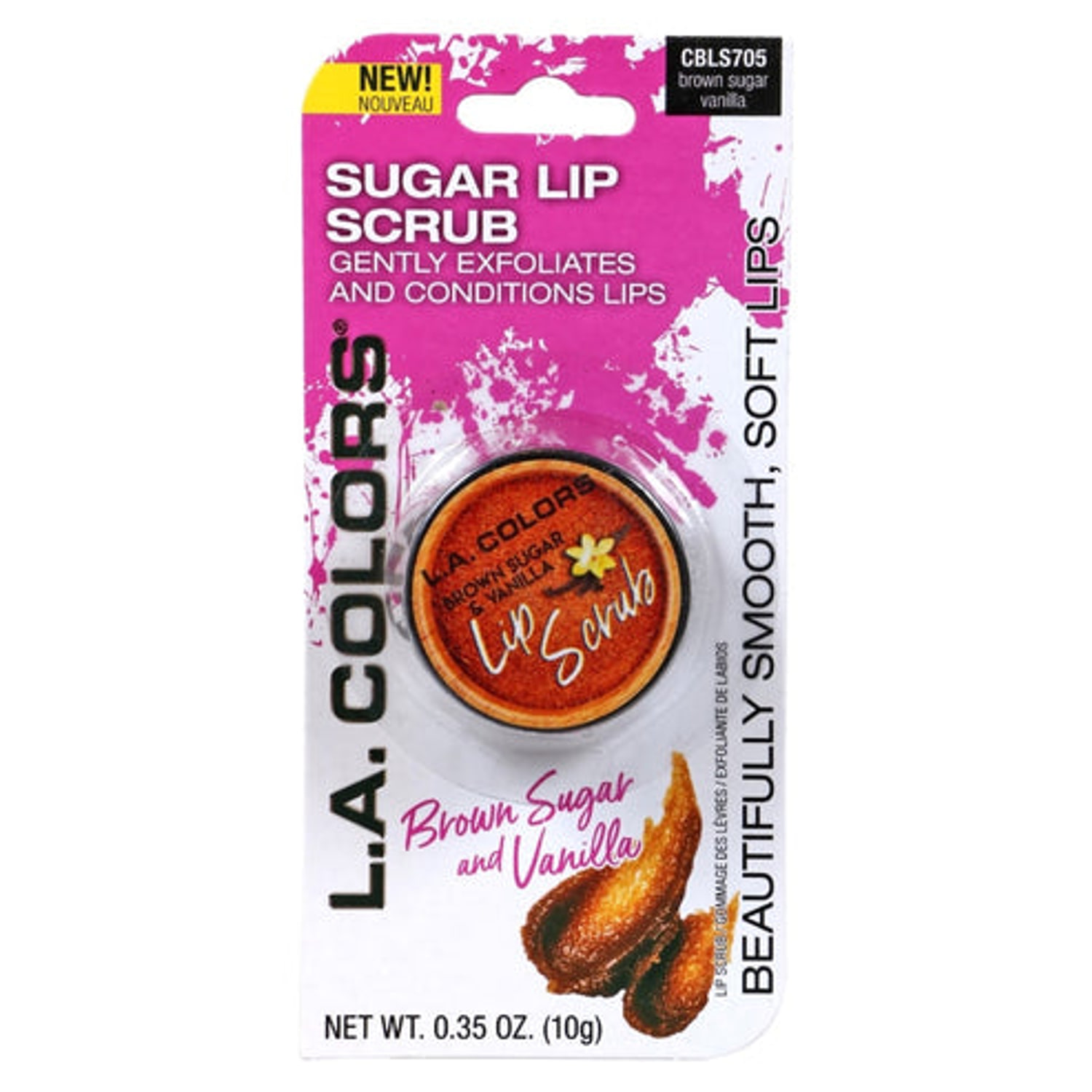 LAC Sugar Lip Scrub - Brown Sugar Vanilla