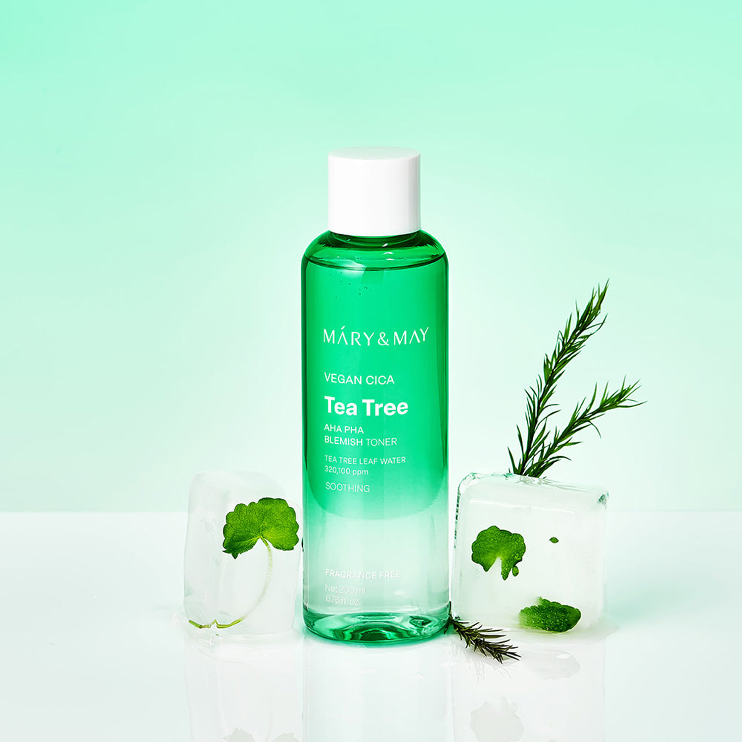 Vegan CICA Tea Tree AHA PHA Blemish Toner 200ml