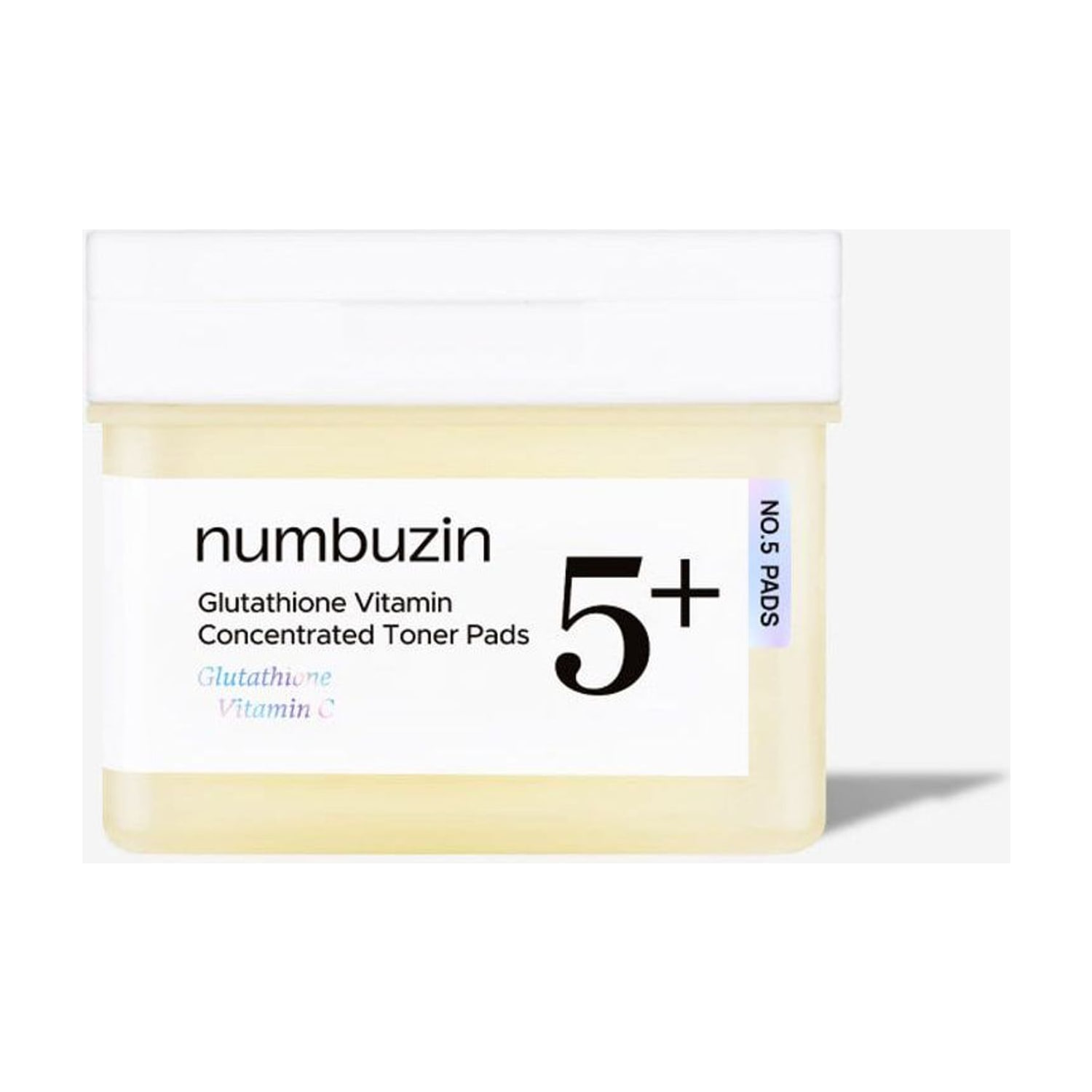 No5+ Glutathione Vitamin Concentrated Toner Pads
