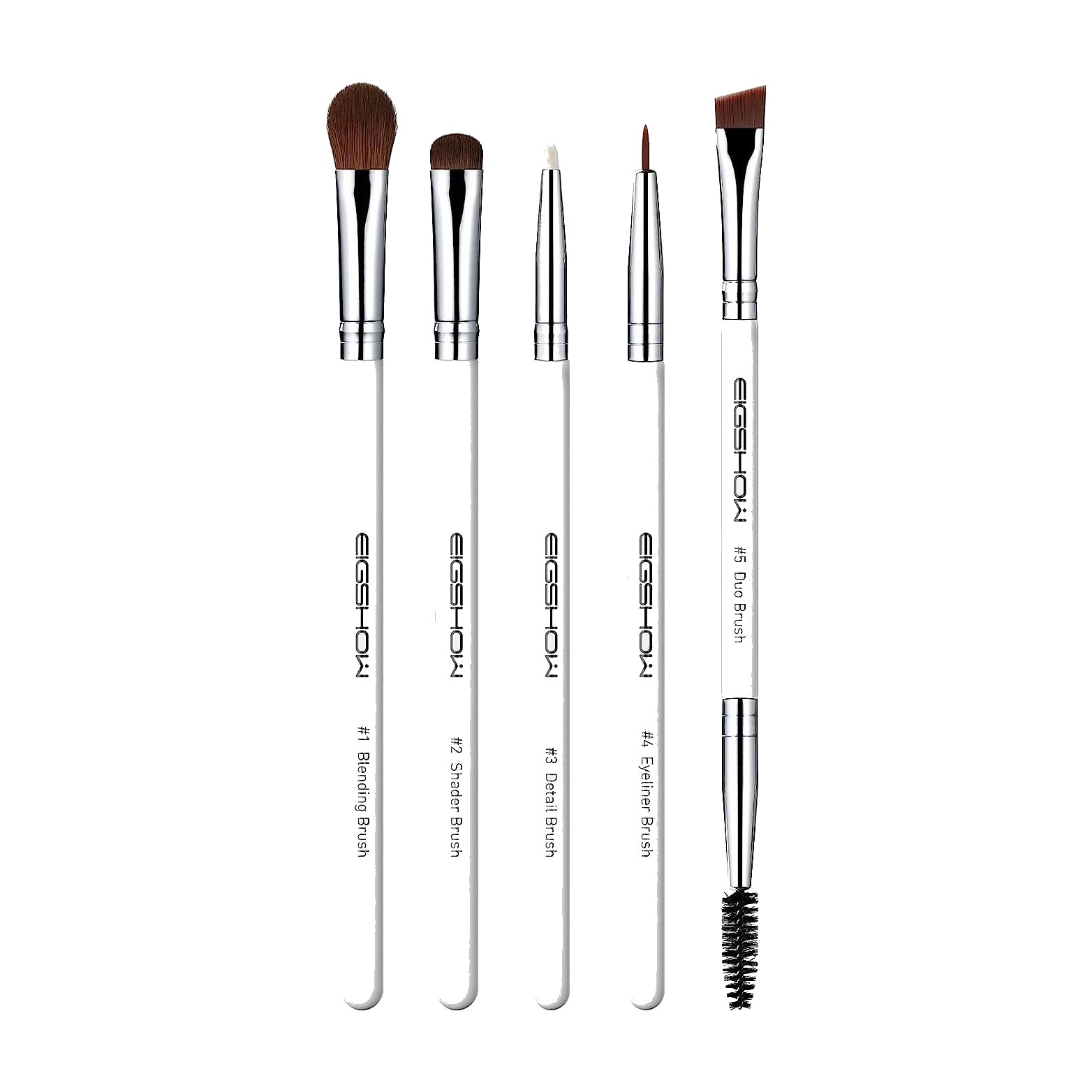 Eigshow Jade Series Eye Set 5pcs - Silver