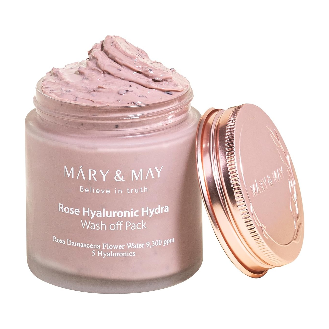 Vegan Rose Hyaluronic Hydra Wash off Pack 125g